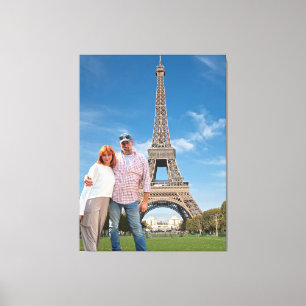 Impressão Em Tela Torre Eiffel