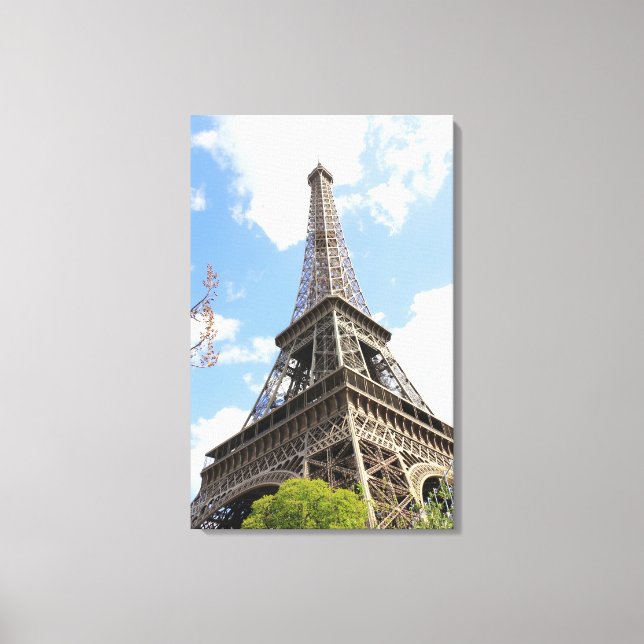 Impressão Em Tela Torre Eiffel (Frente)
