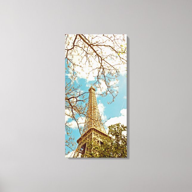 Impressão Em Tela Torre Eiffel (Frente)