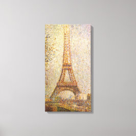 Impressão Em Tela Torre Eiffel de Georges Seurat, Vintage Fine Art