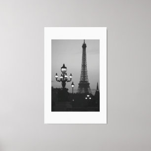 Impressão Em Tela Torre Eiffel Paris