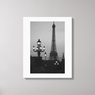 Impressão Em Tela Torre Eiffel Paris