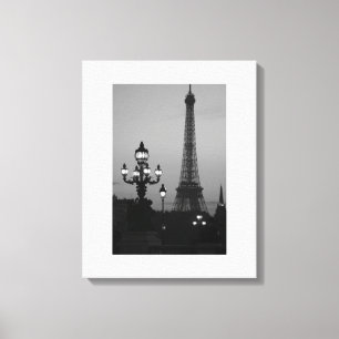 Impressão Em Tela Torre Eiffel Paris