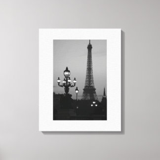 Impressão Em Tela Torre Eiffel Paris
