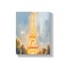 Torre Eiffel Paris França Aquarela