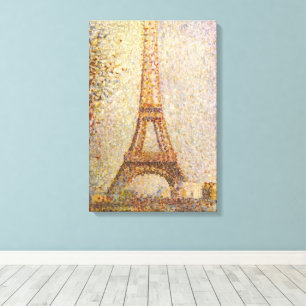 Impressão Em Tela Torre Eiffel por Georges Seurat, Arte Fino Antigo
