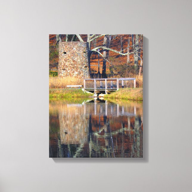 Impressão Em Tela Torre pelo Pond (Frente)