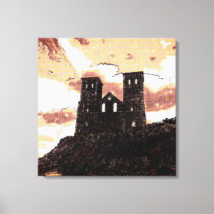 Impressão Em Tela Torres Reculver East Kent Inglaterra
