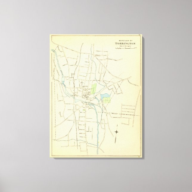 Impressão Em Tela Torrington (Frente)