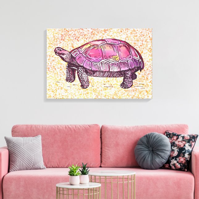 Impressão Em Tela Tortoise (Insitu(Sala de estar))