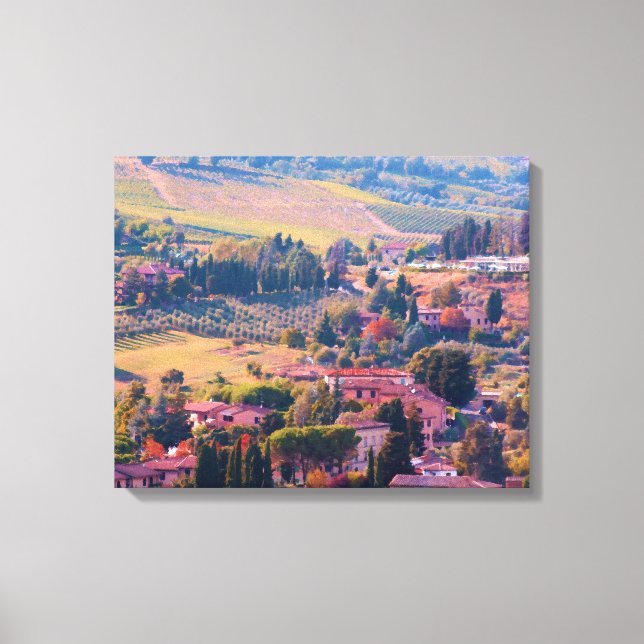 Impressão Em Tela Toscana (Frente)