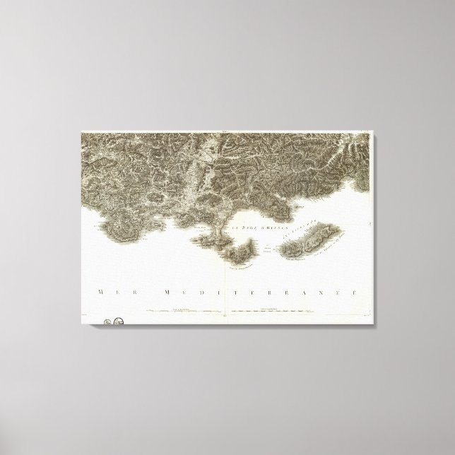 Impressão Em Tela Toulon (Frente)