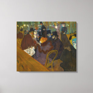 Impressão Em Tela Toulouse-Lautrec - No Rouge