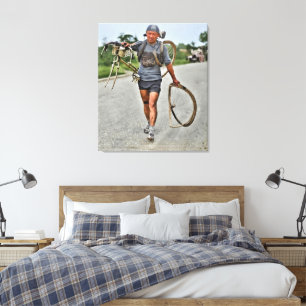 Impressão Em Tela Tour de France 1928 Arruinado Italiano Giusto Ceru