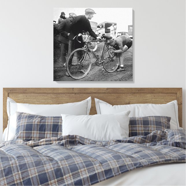 Impressão Em Tela Tour de France 1928 Palco 10 Decorte Raymond (Insitu(Quarto))