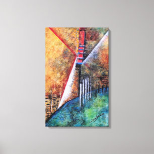 Impressão Em Tela Towe of Winds