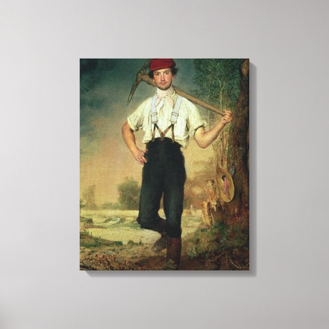 Impressão Em Tela Trabalhadores, 1848 (Frente)