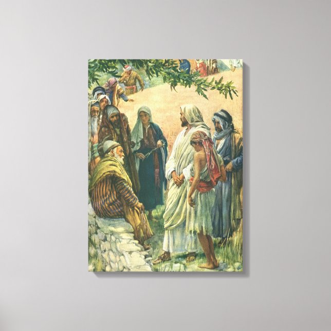 Impressão Em Tela Trabalhando no Shabat, Religião Vintage (Frente)