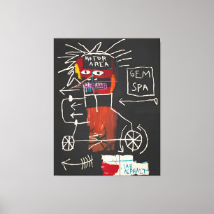 Impressão Em Tela trabalho artístico de Jean Michel Basquiat