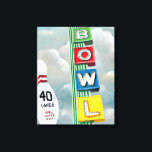 Impressão Em Tela Trabalho de arte Beco boliche<br><div class="desc">Artista Trabalho de arte de boliche de Beco: Naomi McCavitt</div>