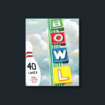 Impressão Em Tela Trabalho de arte Beco boliche<br><div class="desc">Artista Trabalho de arte de boliche de Beco: Naomi McCavitt</div>