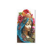 Trabalho de arte Colorida Divina Feminina