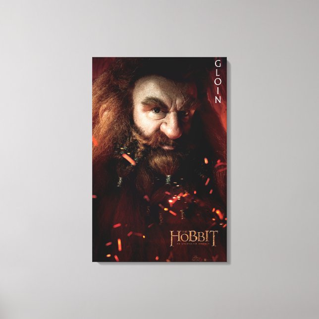 Impressão Em Tela Trabalho de arte da Edição Limitada: Gloin (Frente)