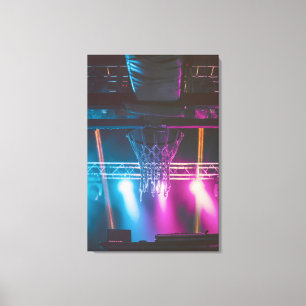 Impressão Em Tela Trabalho de arte de basquete legal