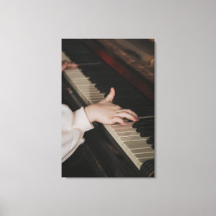 Impressão Em Tela Trabalho de arte de Piano Incrível