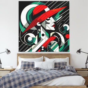 Impressão Em Tela Trabalho de arte visual impressionante nº 4