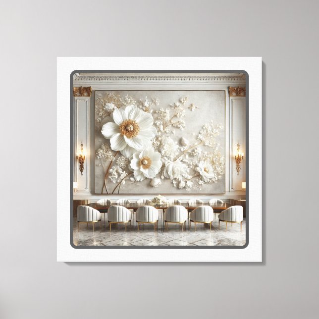 Impressão Em Tela Trabalhos de arte para sofisticação moderna (Frente)