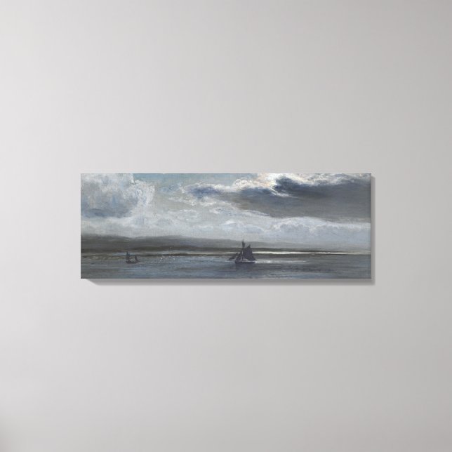Impressão Em Tela Traeth Mawr, Lua (Frente)
