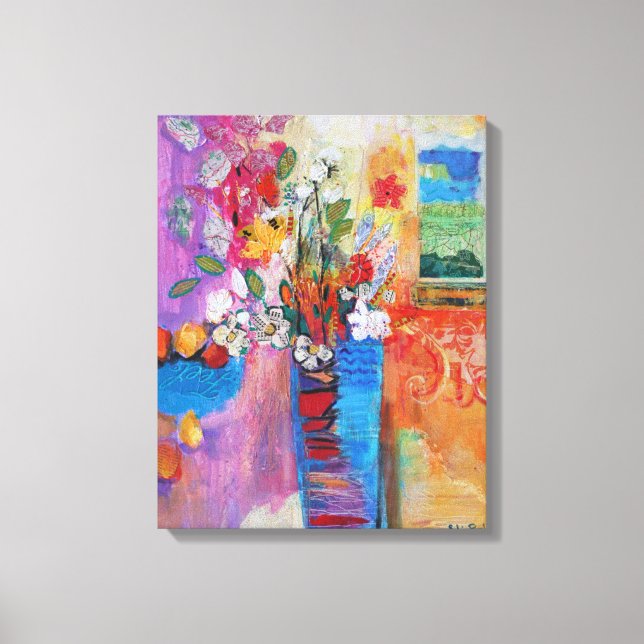 Impressão Em Tela Traga o fora em 2014 (Frente)