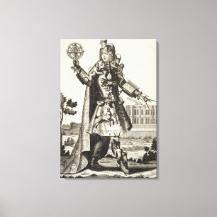 Impressão Em Tela Traje para um astrólogo, bar. por Gerard Valck (1