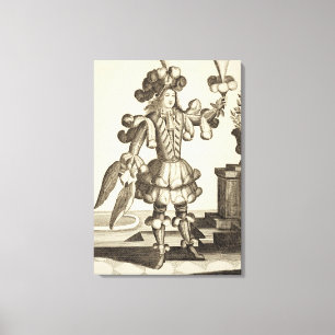 Impressão Em Tela Traje para um negociante da pena, bar. por Gerard