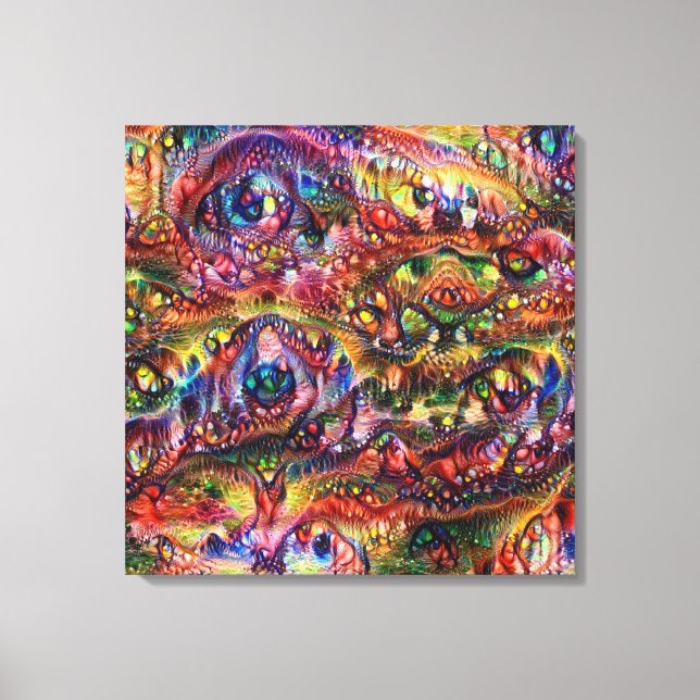 Impressão Em Tela Trance (Frente)