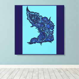 Impressão Em Tela Tranquil Oasis