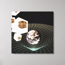 Impressão Em Tela Transição para outra dimensão