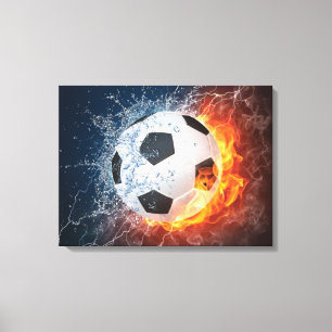 Impressão Em Tela Travesseiro decorativo de futebol/futebol