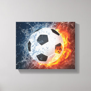 Impressão Em Tela Travesseiro decorativo de futebol/futebol