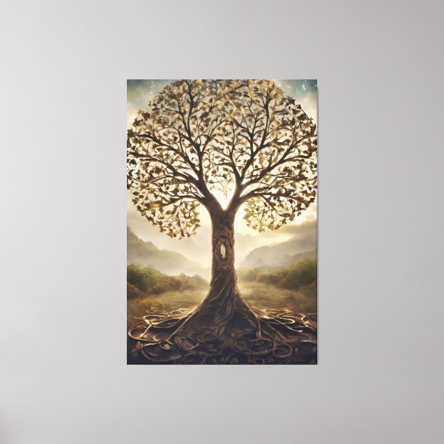 Impressão Em Tela Tree of Life (Frente)