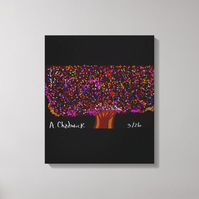 Impressão Em Tela Tree of Prosperity  (Frente)