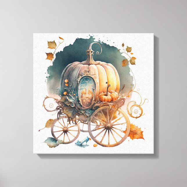 Impressão Em Tela Treinador da Cinderela (Frente)