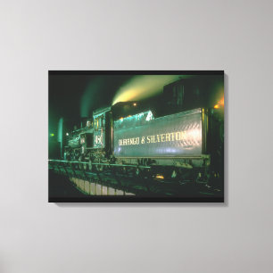 Impressão Em Tela Trens de Durango & de Silverton No_Steam