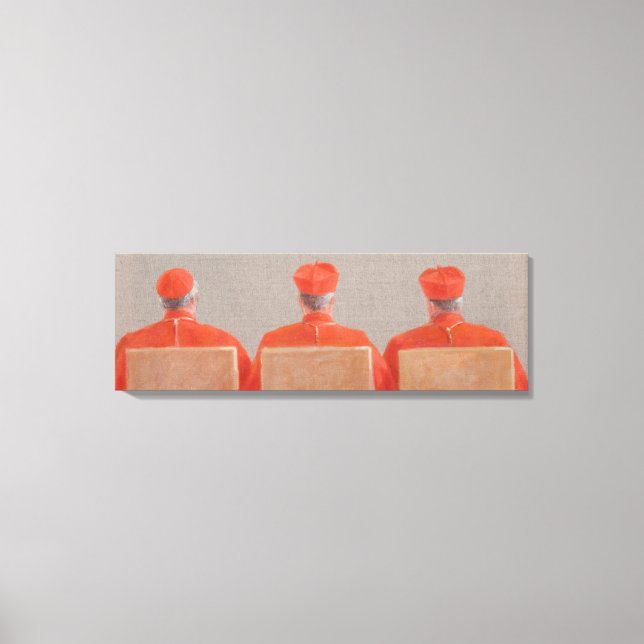 Impressão Em Tela Três Cardeais 2010 (Frente)