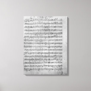Impressão Em Tela Três Lieder