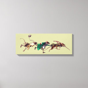 Impressão Em Tela Três Ratos Cegos