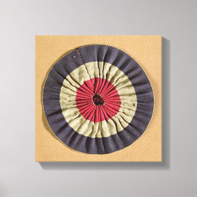 Impressão Em Tela Tricolore rosette (Frente)