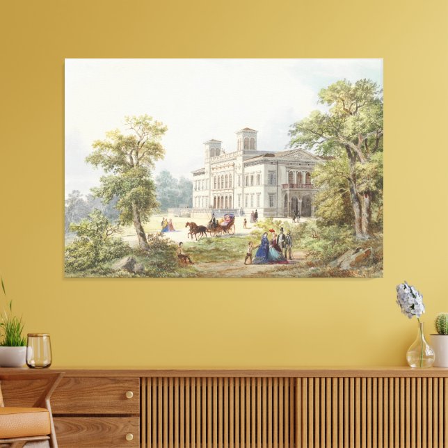 Impressão Em Tela Triest Ferdinandeum - Albert Rieger (Insitu(Sala de estar))