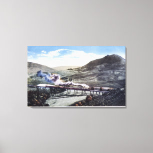 Impressão Em Tela Trilho limitado, curva em ferradura